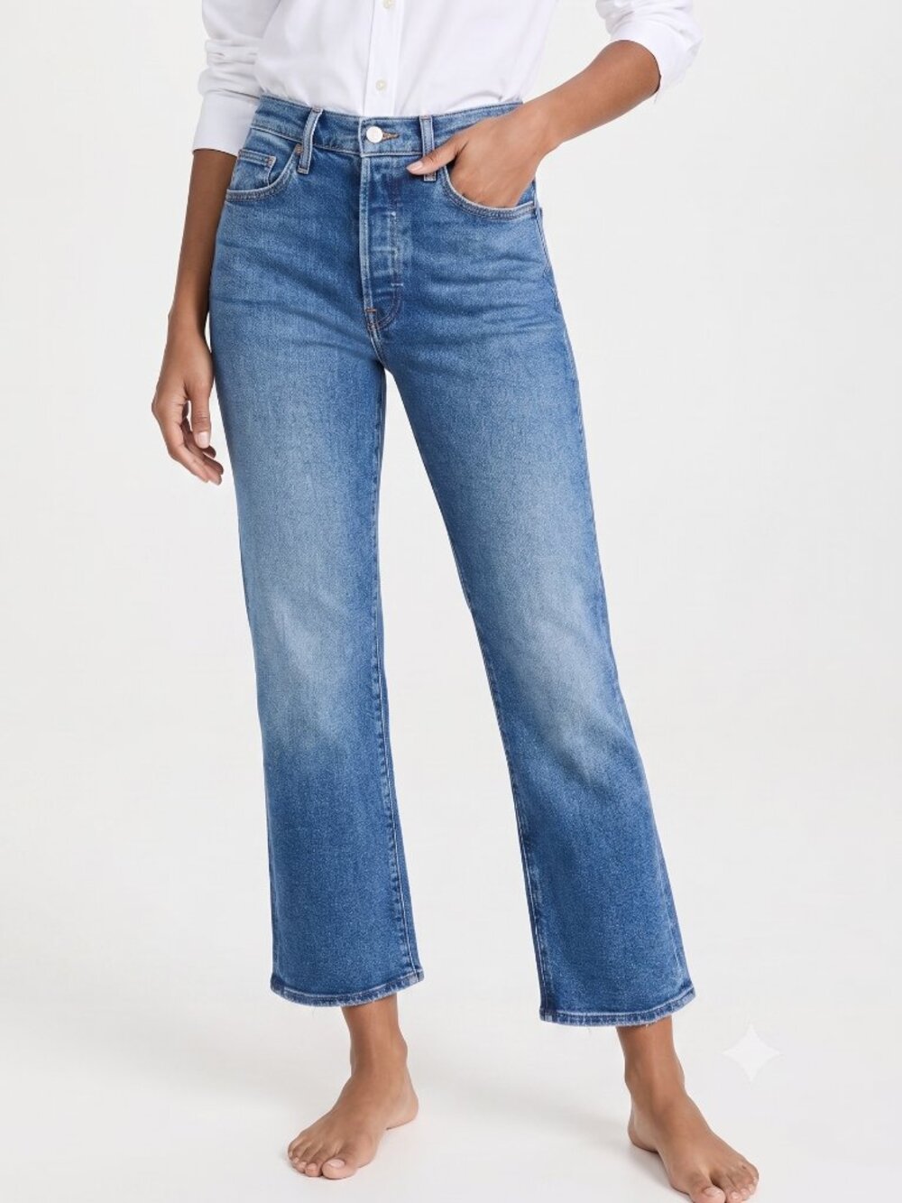 MOTHER The Tripper Ankle Jeans Women's Size 28 Work Hard Play Hard NWT